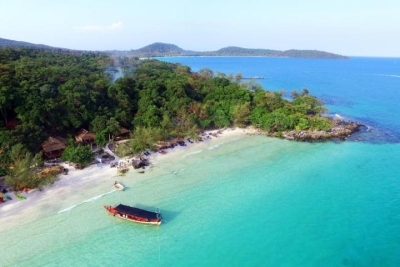 White Beach Bungalows at Koh Rong Island