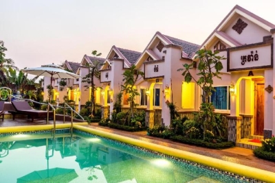 Bungalow A with Swimming Pool - Kravan Flower