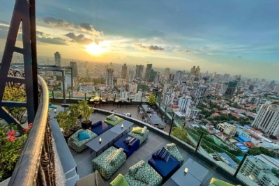Penthouse 2 Bedroom 1 Bathroom Condo in Phnom Penh