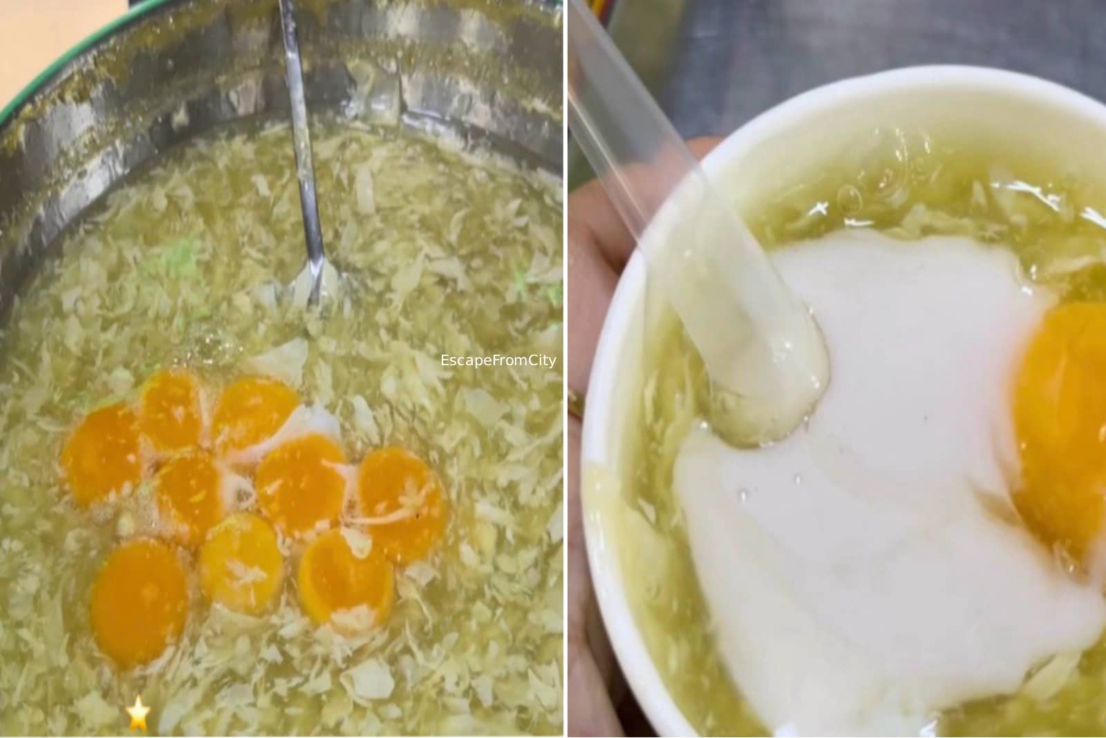 Experiencing the Flavor of an Unfamiliar Dessert