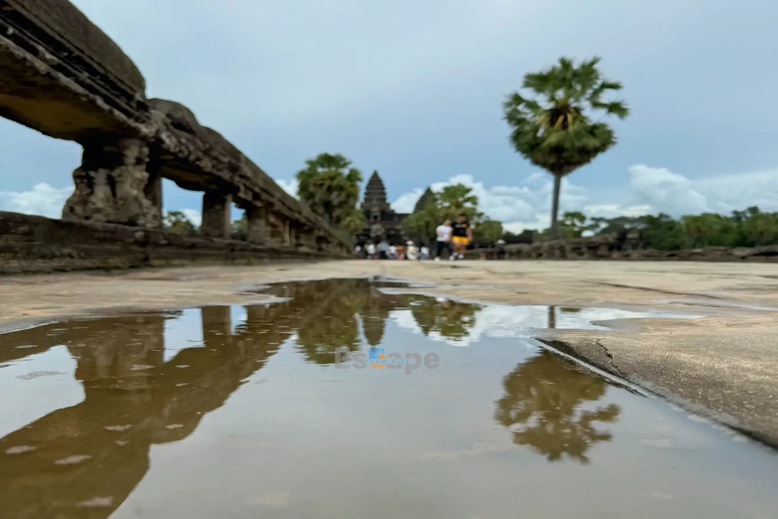 What is famous temple in cambodia called? 