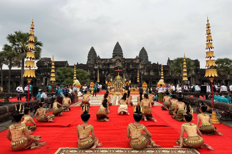 Moha Songkran Events in Siem Reap 2025 